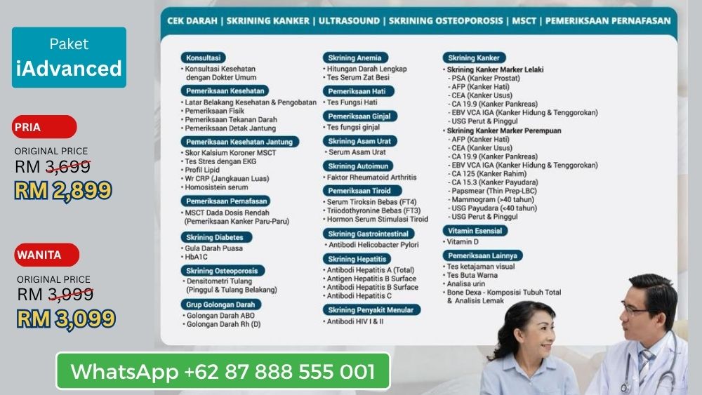 Paket Medical Checkup Beacon Hospital Advanced 2025