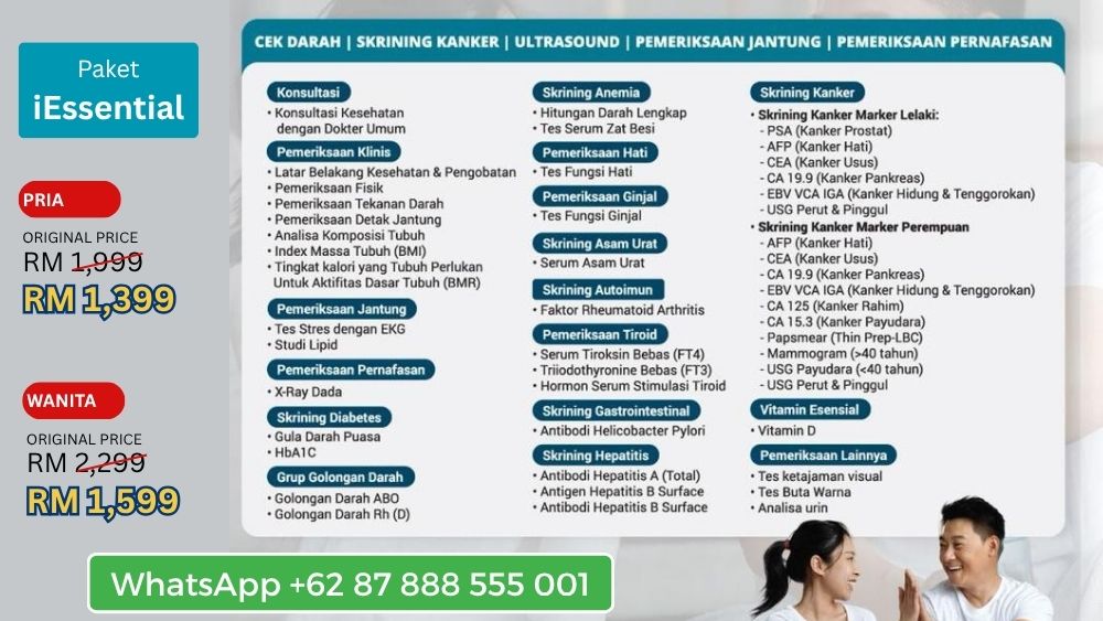 Paket Medical Checkup Beacon Hospital Essential 2025